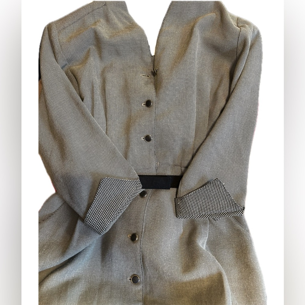 Elegant Gray Women's Dress